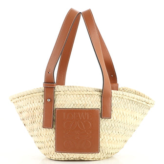 Loewe Basket Tote Raffia Small