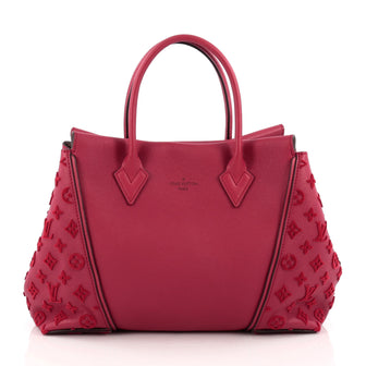Louis Vuitton W Tote Veau Cachemire Calfskin PM red