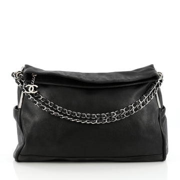 Chanel Ultimate Soft Hobo Leather Large Black