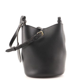 Burberry Lorne Bucket Bag Leather Small