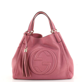 Gucci Soho Shoulder Bag Leather Medium