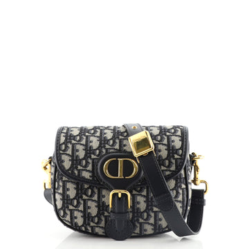 Christian Dior Bobby Flap Bag Oblique Canvas Small