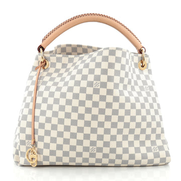 Louis Vuitton Artsy Handbag Damier MM White