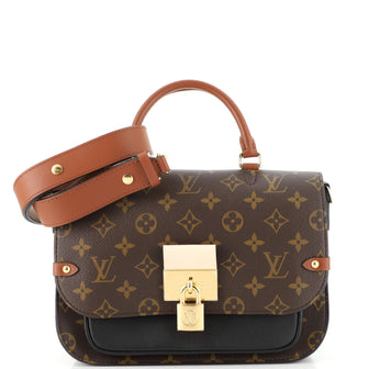 Louis Vuitton Vaugirard Handbag Monogram Canvas with Leather