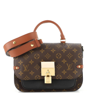 Louis Vuitton Vaugirard Handbag Monogram Canvas with Leather