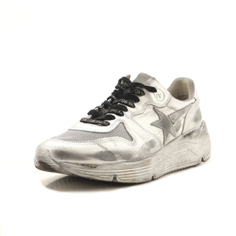 Golden Goose Men's Running Sole Sneakers Leather and Mesh