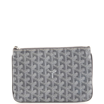Goyard Senat Zip Pouch Coated Canvas PM