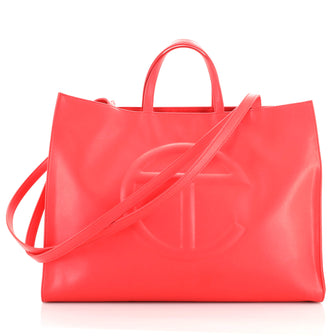 Telfar Shopping Tote Faux Leather Large