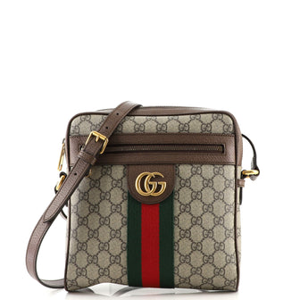 Gucci Ophidia Messenger Bag GG Coated Canvas Small