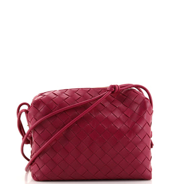 Bottega Veneta Loop Crossbody Bag Intrecciato Nappa Small