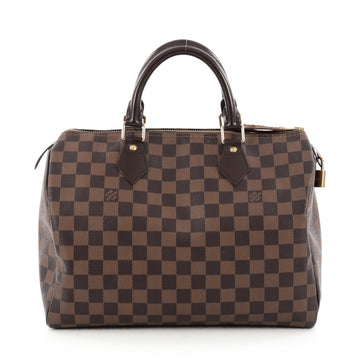 Louis Vuitton Speedy Handbag Damier 30 Brown