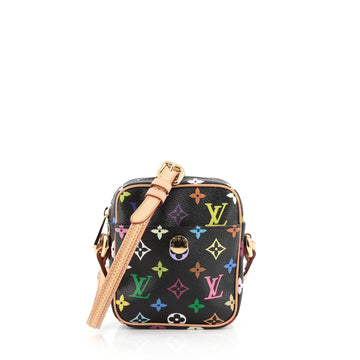 Louis Vuitton Rift Handbag Monogram Multicolor black