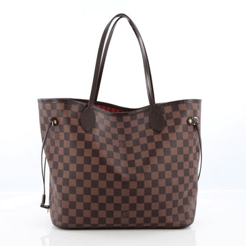 Louis Vuitton Neverfull NM Tote Damier MM brown