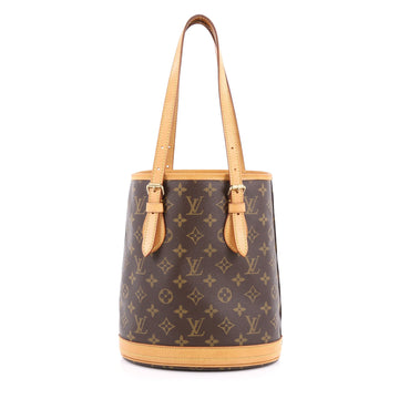 Louis Vuitton Petit Bucket Bag Monogram Canvas