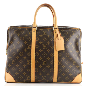 Louis Vuitton Porte-Documents Voyage Briefcase Monogram Canvas
