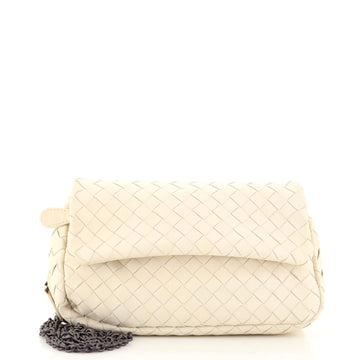 Bottega Veneta Expandable Chain Crossbody Bag Intrecciato Nappa Small
