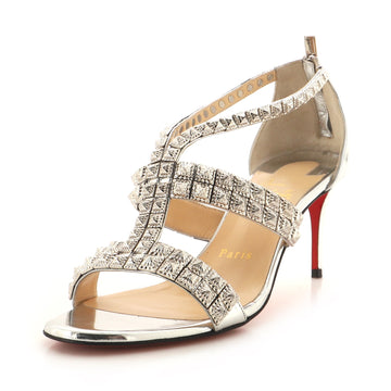Christian Louboutin Women's Diwali Heels Studded Leather