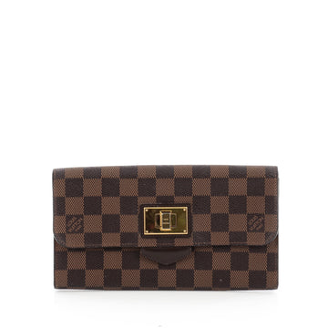 Louis Vuitton Rosebery Wallet Damier Brown
