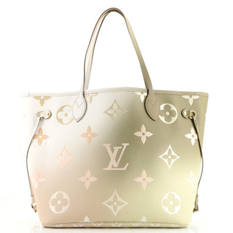 Louis Vuitton Neverfull NM Tote Spring in the City Monogram Giant Canvas MM