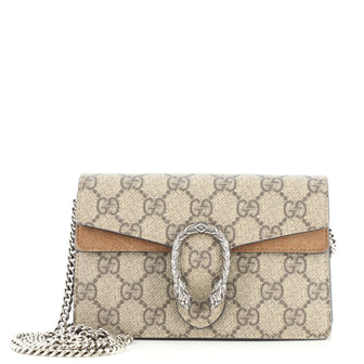 Gucci Dionysus Bag GG Coated Canvas Super Mini
