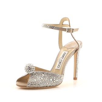 Jimmy Choo Women's Sacora Sandals Embellished Suede