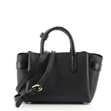 Nancy Gonzalez Cristy Convertible Tote Leather with Crocodile Mini