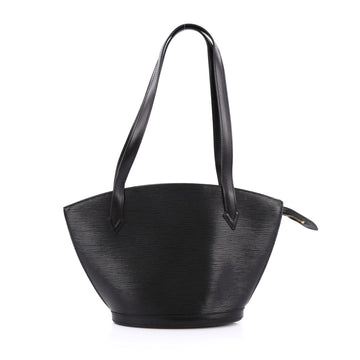 Louis Vuitton Saint Jacques Handbag Epi Leather PM black