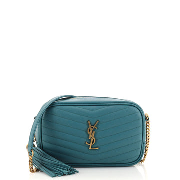 Saint Laurent Lou Camera Bag Matelasse Chevron Leather Mini