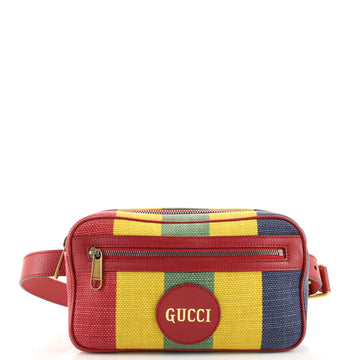 Gucci Baiadera Belt Bag Striped Canvas