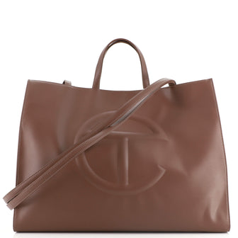 Telfar Shopping Tote Faux Leather Large