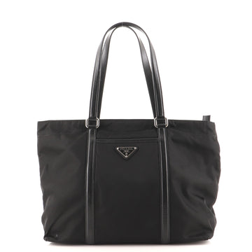Prada Open Tote Tessuto with Saffiano Leather Medium