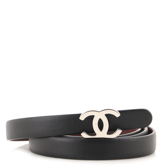 Chanel CC Reversible Belt Calfskin Thin