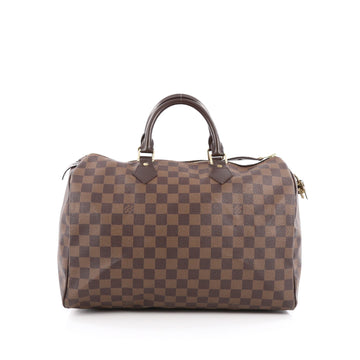Louis Vuitton Speedy Handbag Damier 35 brown