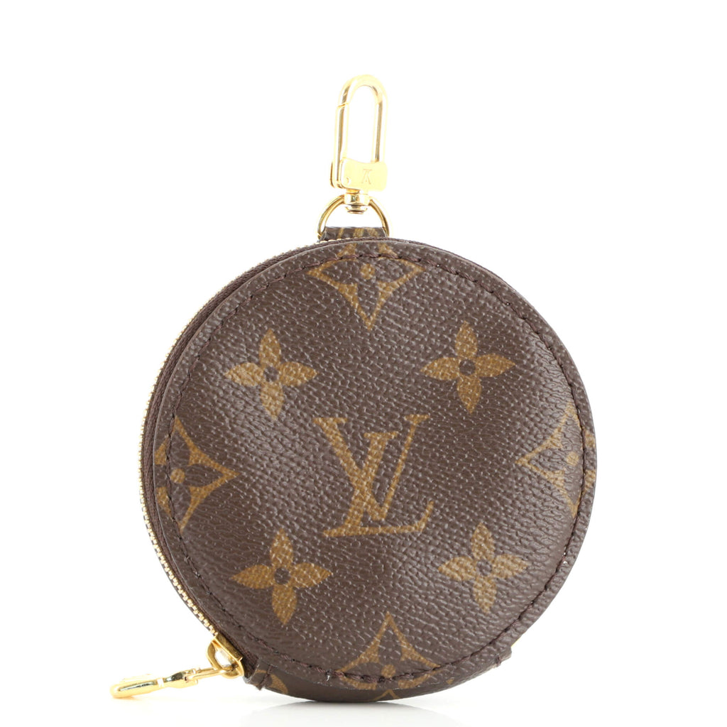 Louis Vuitton Multi Pochette Accessoires Round Coin Purse Monogram Canvas  Brown 1651002