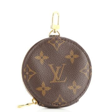 Louis Vuitton Multi Pochette Accessoires Round Coin Purse Monogram Canvas
