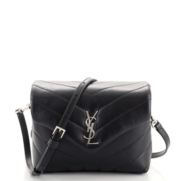 Saint Laurent LouLou Shoulder Bag Matelasse Chevron Leather Toy
