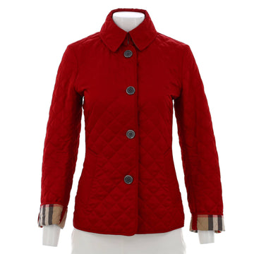 Burberry Women's Button-Up Jacket Quilted Polyester Blend