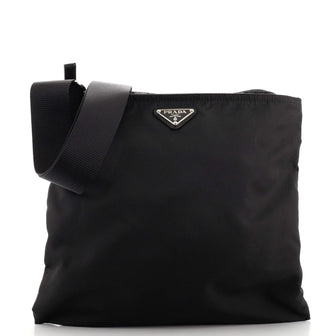 Prada Flat Messenger Bag Tessuto Medium
