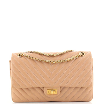 Chanel Reissue 2.55 Flap Bag Chevron Aged Calfskin 226