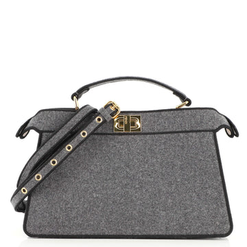 Fendi Peekaboo ISeeU Bag Flannel East West