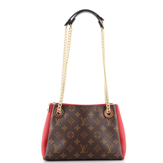 Louis Vuitton Surene Handbag Monogram Canvas with Leather BB