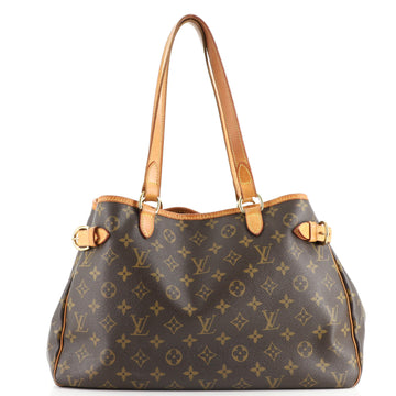 Louis Vuitton Batignolles Handbag Monogram Canvas Horizontal
