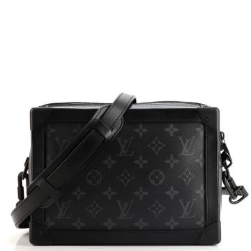 Louis Vuitton Soft Trunk Bag Monogram Eclipse Canvas