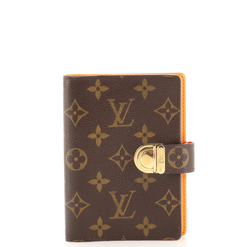 LOUIS VUITTON Monogram Canvas Rose Koala Small Ring Agenda TT1711