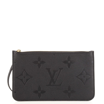 Louis Vuitton Neverfull Pochette Monogram Empreinte Giant Large
