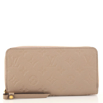 Louis Vuitton Zippy Wallet Monogram Empreinte Leather