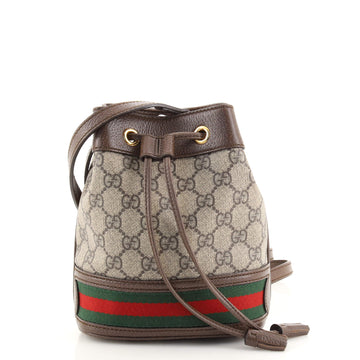 Gucci Ophidia Bucket Bag GG Coated Canvas Mini