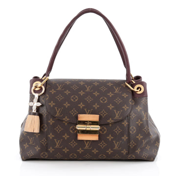 Louis Vuitton Olympe Handbag Monogram Canvas Brown