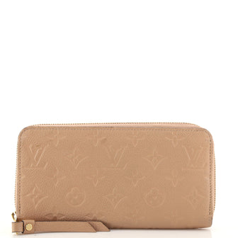 Louis Vuitton Zippy Wallet Monogram Empreinte Leather