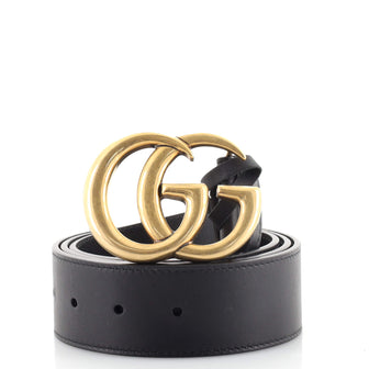 Gucci GG Marmont Belt Leather Wide